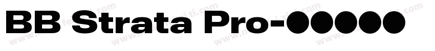 BB Strata Pro字体转换